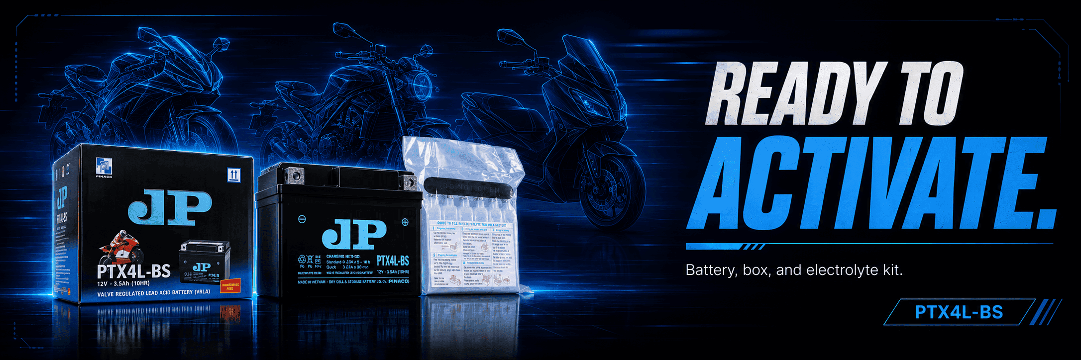 Battery X-ray illustration